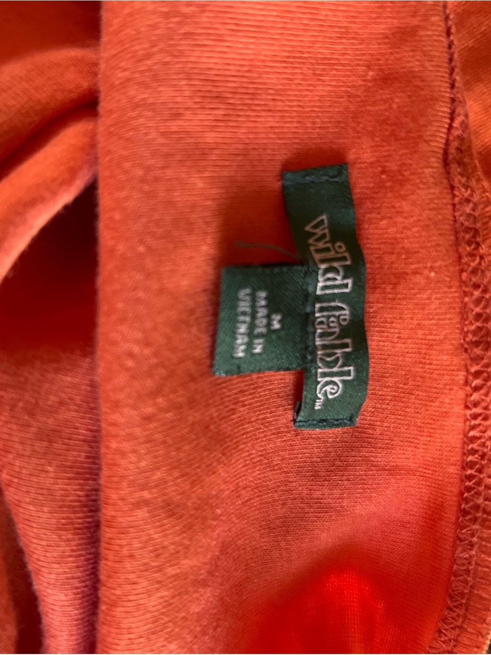 Wild Fable Red-Orange mini dress